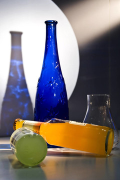 花瓶和飲料