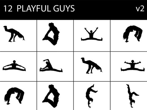 男性做運動