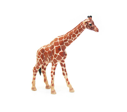 孤立Toy Giraffe