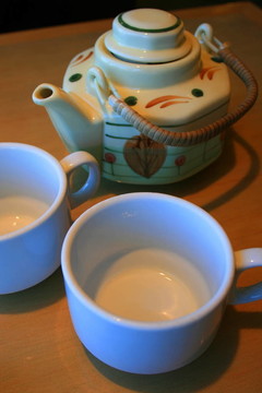 茶壺和茶杯