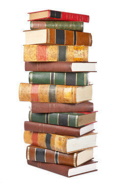 堆書