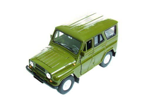 綠色的軍用車