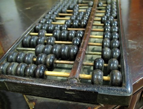 舊中國(guó)的算盤
