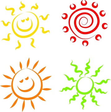 太陽圖標