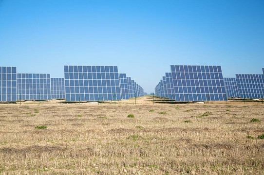 太陽能電池板組
