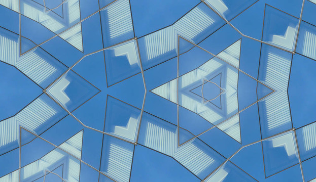 反射式建筑無縫模式