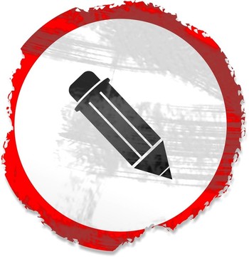 蹩腳的鉛筆標(biāo)志