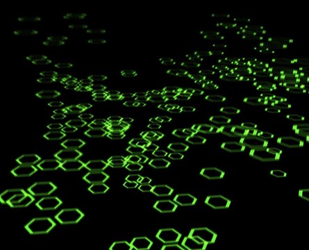 發(fā)光的Green Hexagons