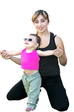 母親和女兒