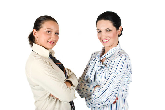 兩個(gè)商業(yè)女性團(tuán)隊(duì)