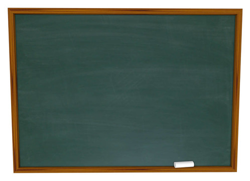 Blank Chalkboard寫你的信息
