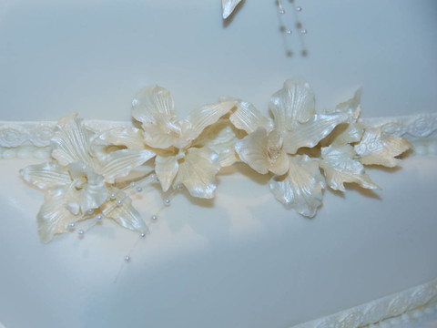 婚禮蛋糕鮮花
