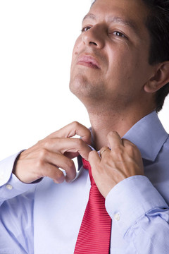 調(diào)整領(lǐng)帶