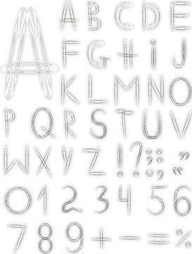 原來的灰色字體