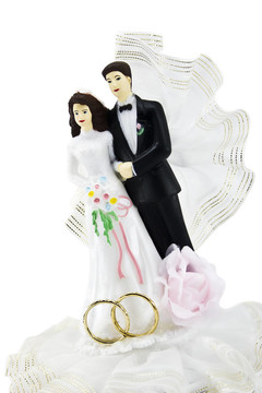 一對新婚夫婦的數(shù)字
