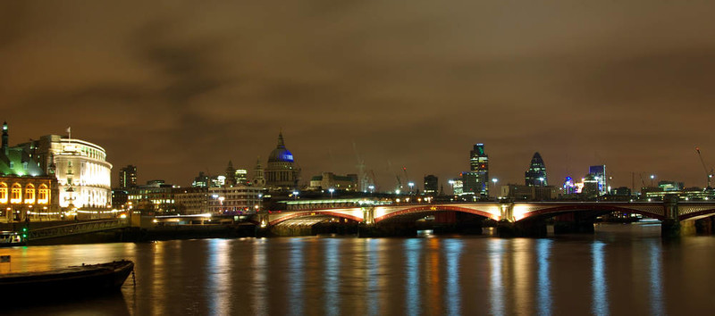 來自倫敦的夜景