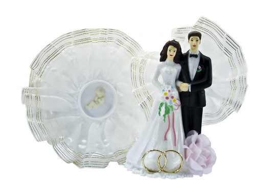 一對(duì)新婚夫婦的數(shù)字