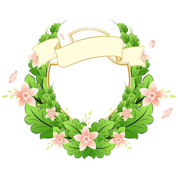 帶花的彈簧架