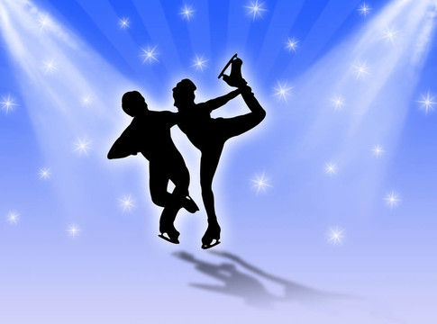 在星星iceskaters