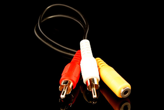 音頻電纜。