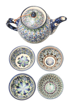 藍(lán)色茶具