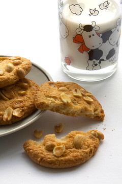 牛奶花生餅干