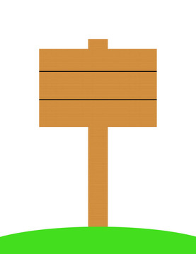 木制標(biāo)牌