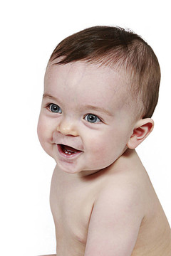 新生嬰兒的男孩