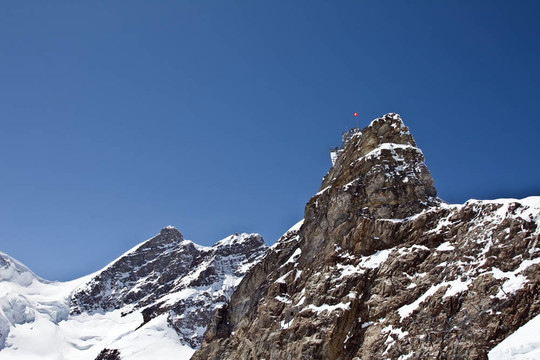 獅身人面像觀測點在Jungfraujoch上