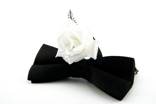 黑蝴蝶結和White Rose