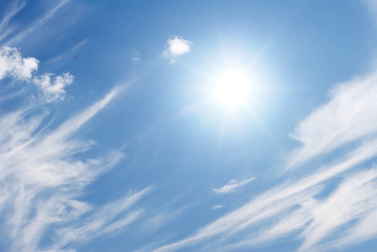 太陽和穆迪白云