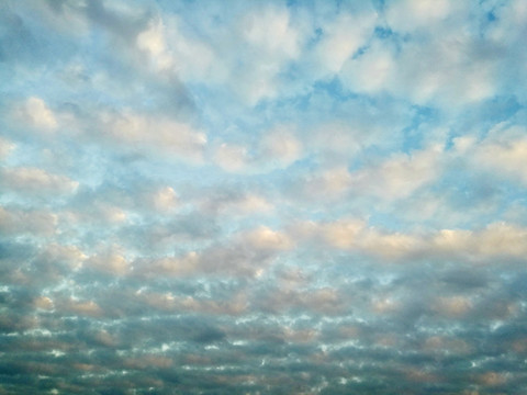 白云天空