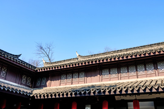 中式小樓 古建筑 園林 傳統(tǒng)建