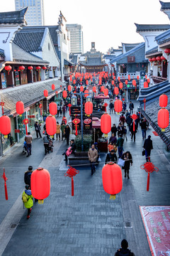 寧波鼓樓 海曙區(qū)商業(yè)步行街道