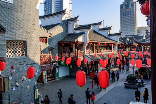 寧波鼓樓 海曙區(qū)商業(yè)步行街道