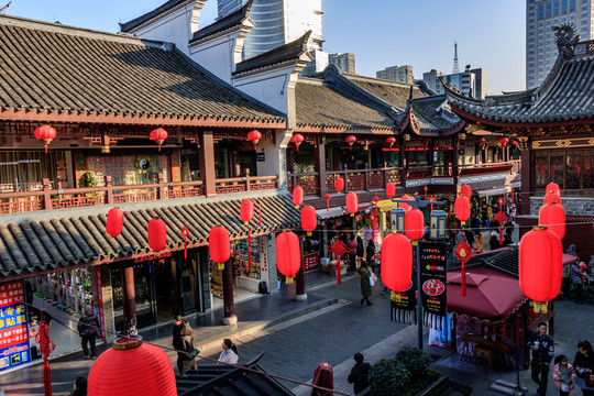 寧波鼓樓 海曙區(qū)商業(yè)步行街道