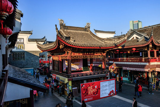 寧波鼓樓 海曙區(qū)商業(yè)步行街道