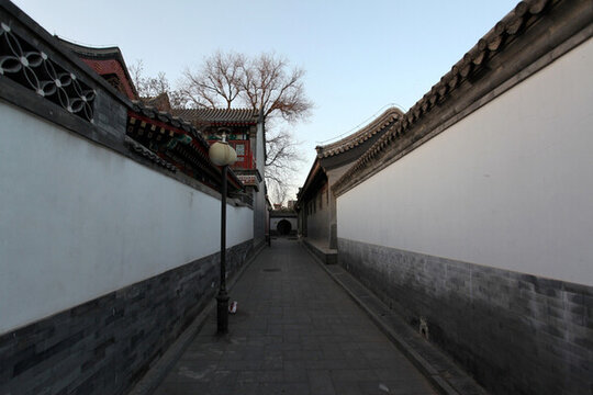 北京胡同 北京 建筑 胡同