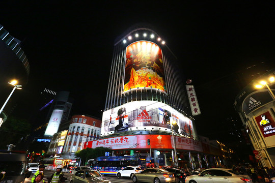 廣州街景夜景