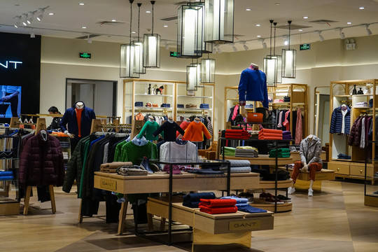 專賣店櫥窗 服裝專賣