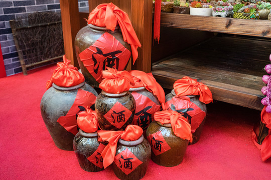 酒壇素材