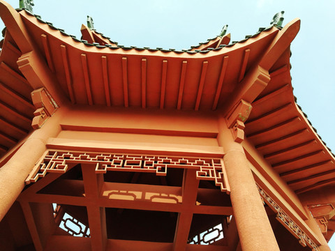 深圳塘朗山公園 休息涼亭