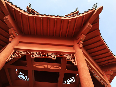 深圳塘朗山公園 休息涼亭