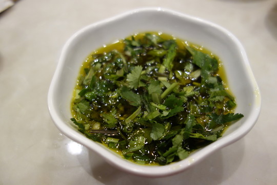 火鍋油碟