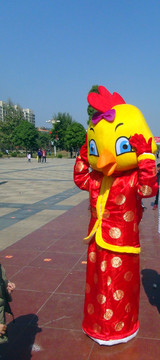 小雞迎春