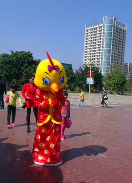 小雞迎新年