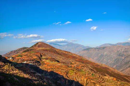 落霞溝 東川紅土地 云南