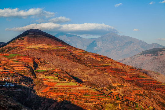 落霞溝 東川紅土地 云南