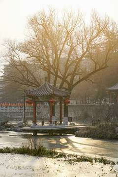 公園亭子