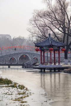 公園亭子